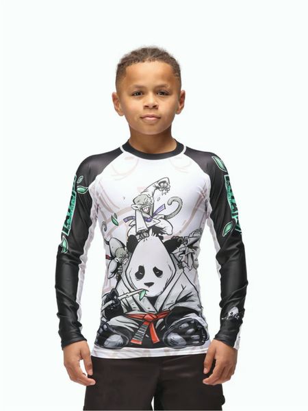 Tatami Rashguard Kids Gentle Panda